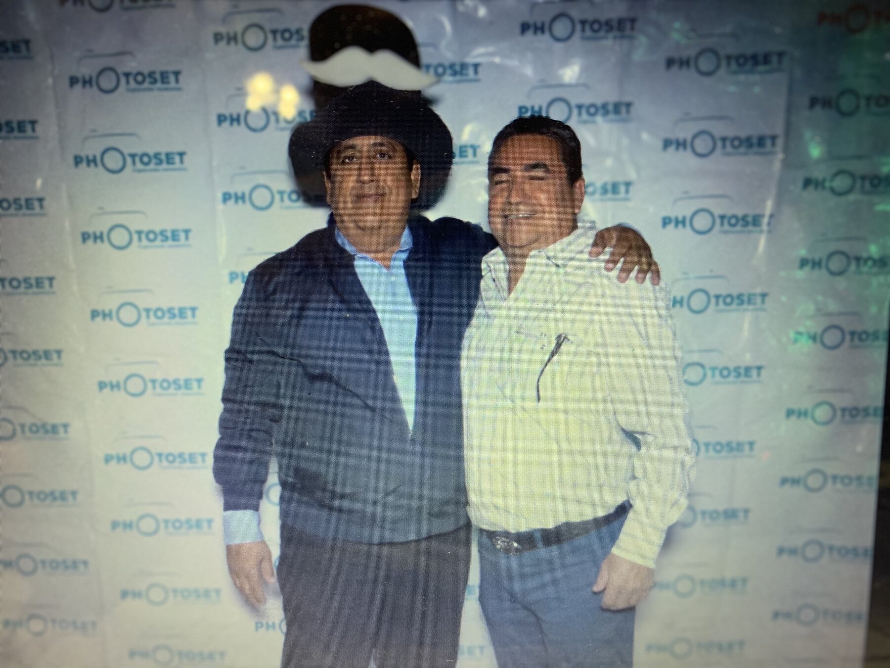 Moreno y Almaral en una reunión de 2020